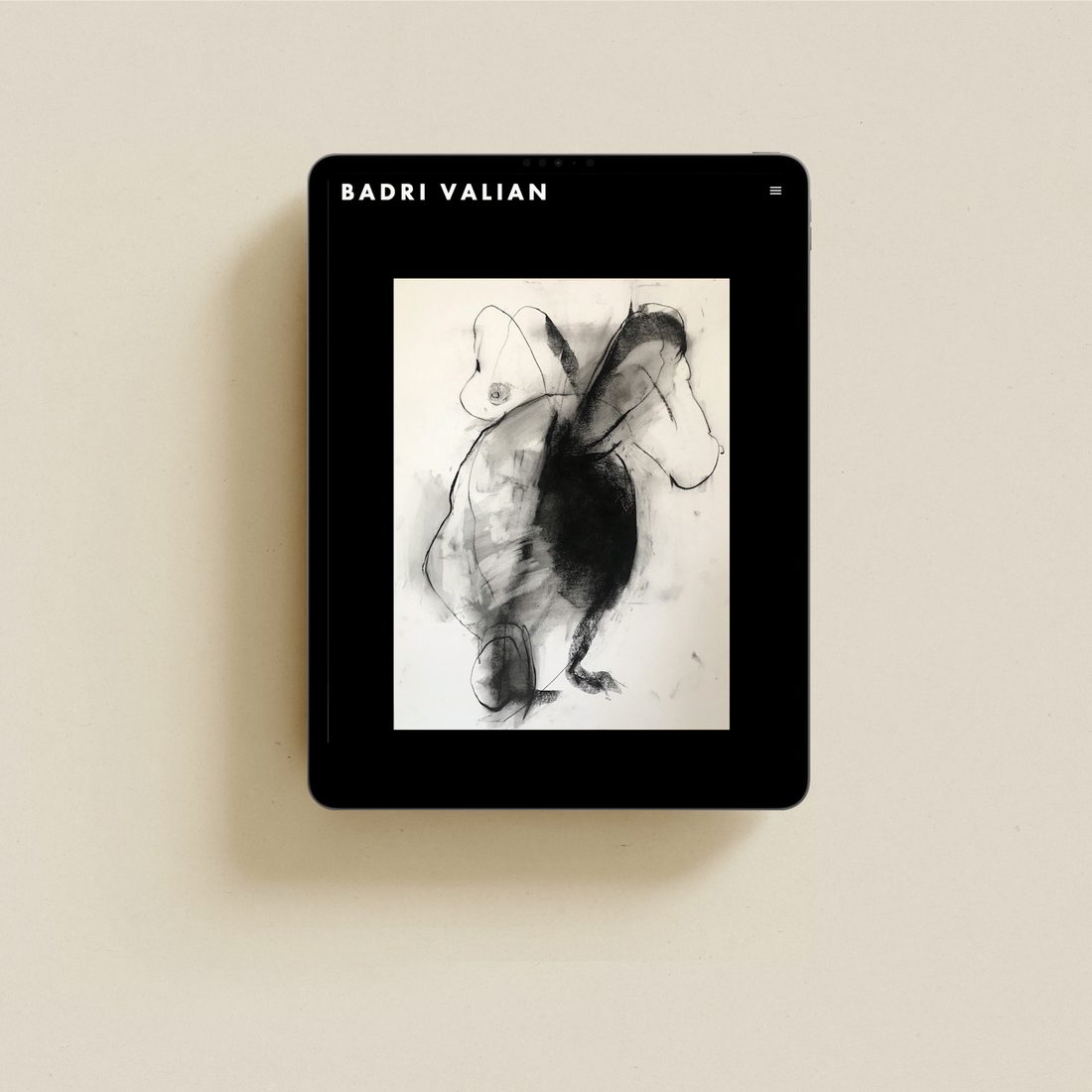 Bay Area Fine Artist portfolio site