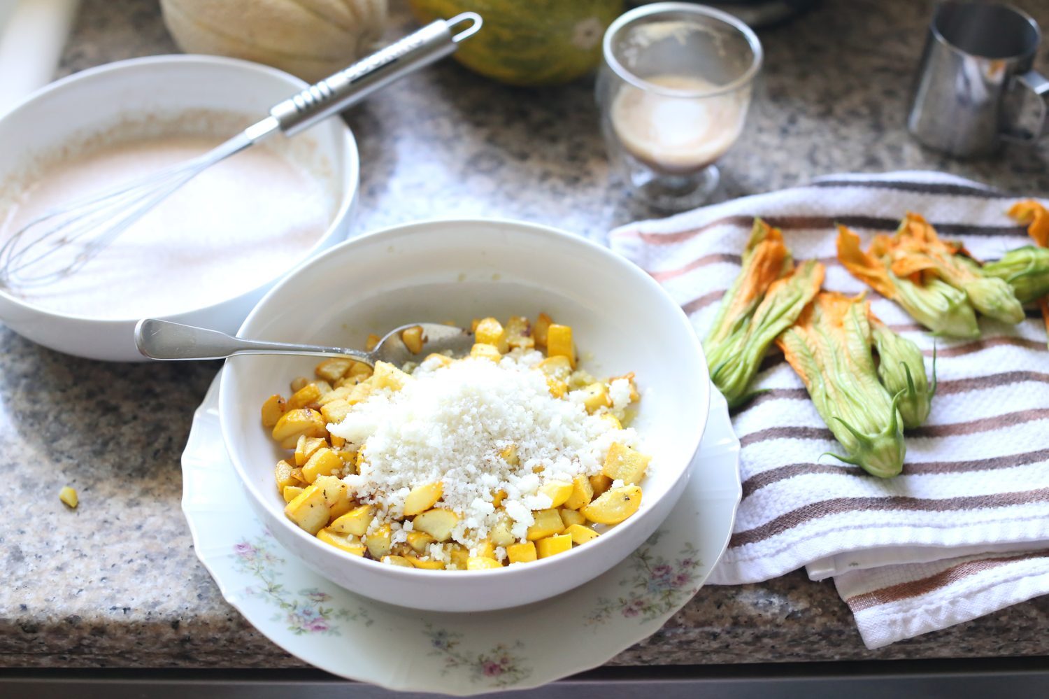 Cotija & Squash — photograph by Rosha Motti