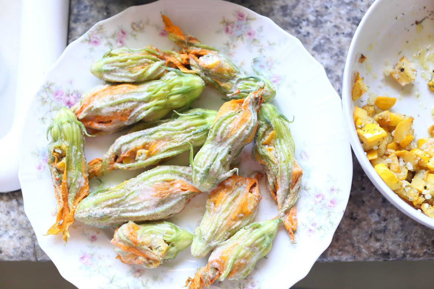 Fried Blossoms — photograph by Rosha Motti